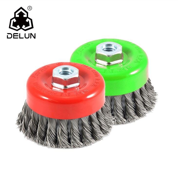 Cepillo de soldadura de alambre trenzado