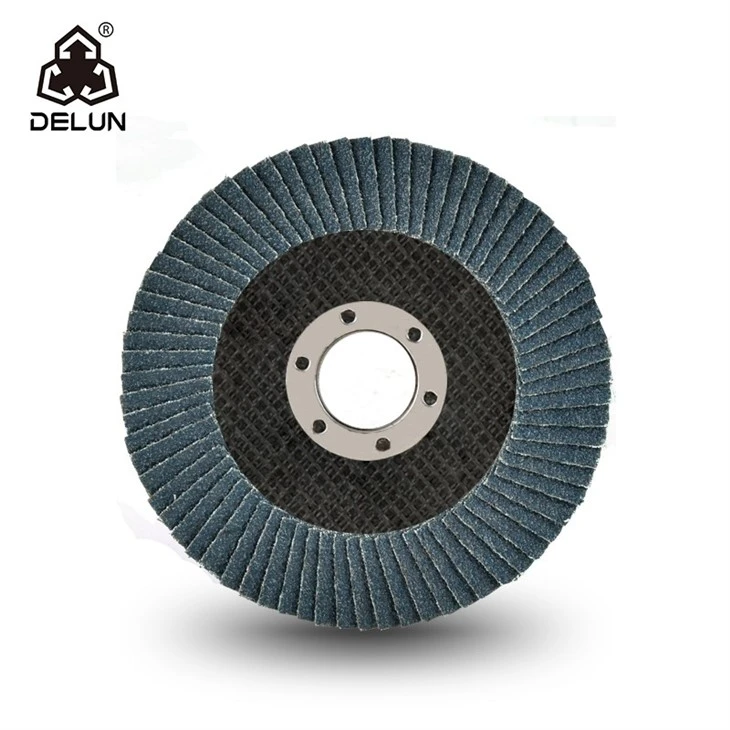 DELUN 115x22.23mm Flap Disc With High Quality Top Selling